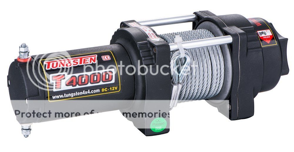 Find Tungsten4x4 ElectricWinch 4000lbs 1.6hp Atv Utv Winch T4000 in Tallahassee, Florida, United